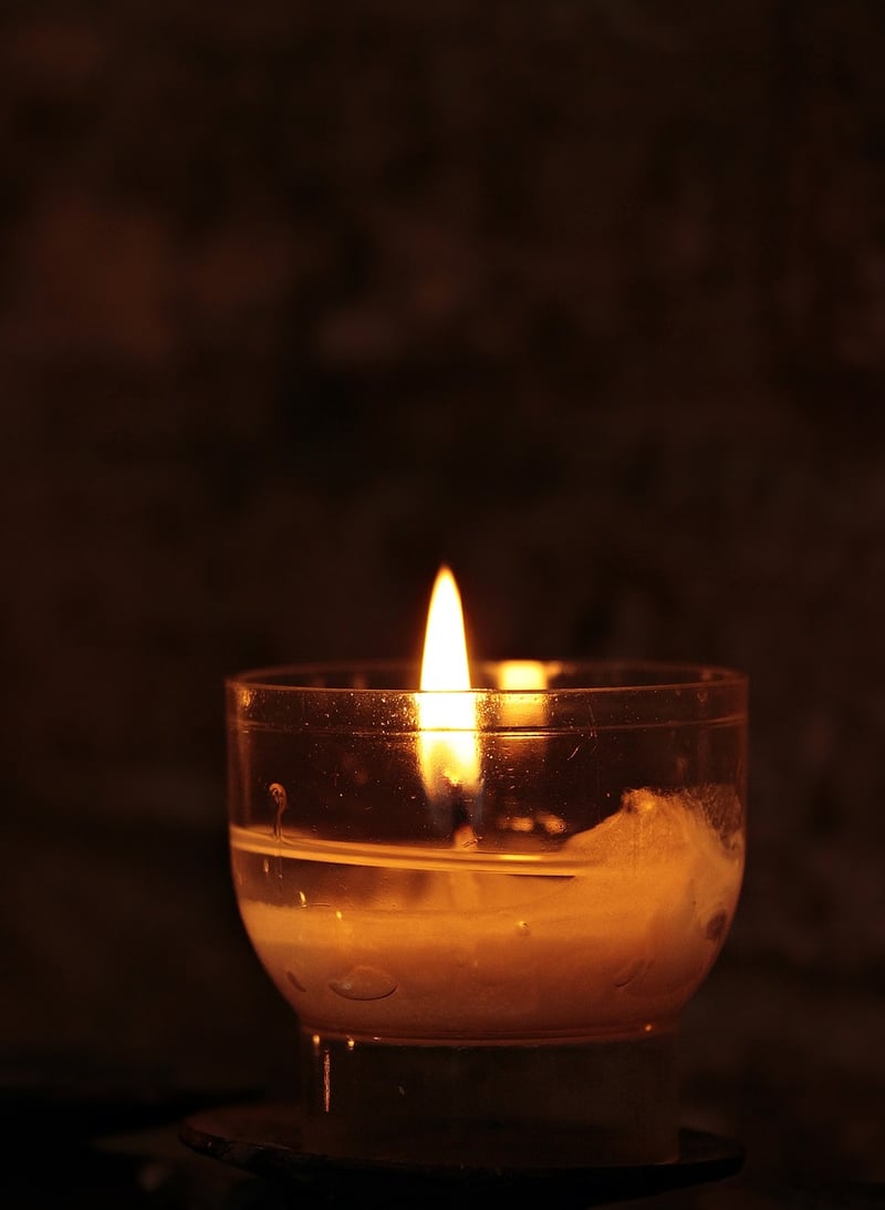 Cultural ceremony candles